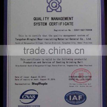 HIGH Chrome High Quality Low Price China Supplier Casting Steel Forgings Grinding Steel Bar photo-4