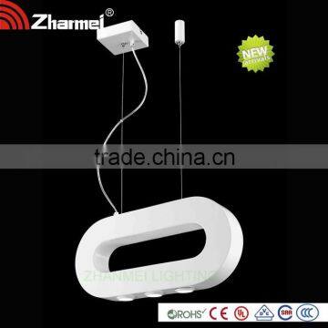 Modern Circle LED Crystal Pendant Lamp