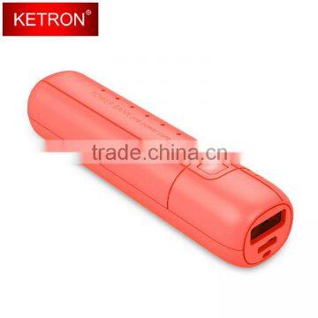 travel pro 2600mah usb ultra high density rohs power bank
