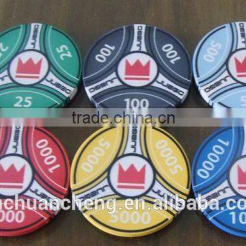 2015 China Wholesale Custom Precious Casino Poker Chips,10g ceramic chip poker chip,custom made ceramic poker chip manufacturer