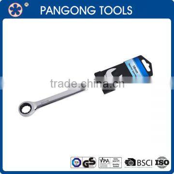 chrome vanadium combination ratchet spanner