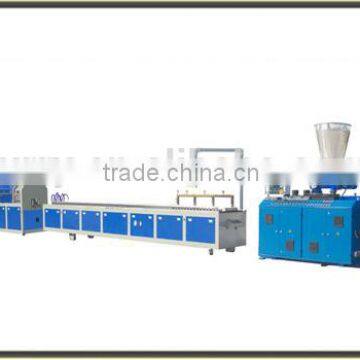wpc profile extrusion line