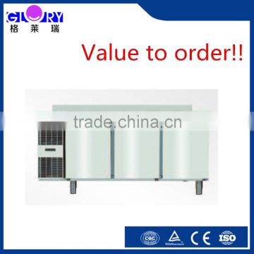 Three door open freezer/ Kitchen freezer/ double door deep freezer