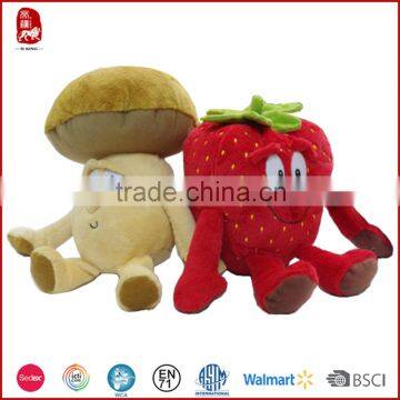 Sedex Audit New Design Broccoli Plush Vegetables and Fruit Toy