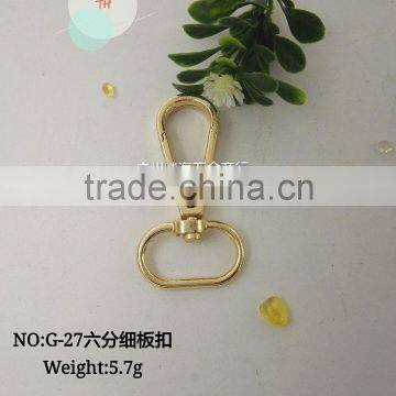 Snap hook custom handbag hardware G27