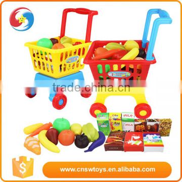 hot sale shopping kid trolley pretend play set for kids                        
                                                Quality Choice