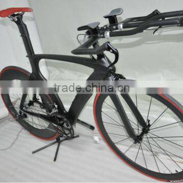 hot selling T700 Toray,wholesale 700C carbon TT bike frame, time trial carbon triathlon bike