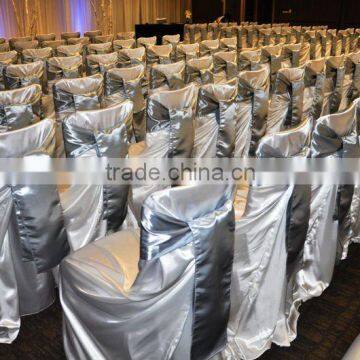 Satin self-tie chair cover & Bag style chair cover for wedding