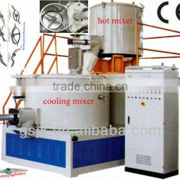 plastic static mixer machine for pvc powder