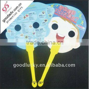 Advertising gifts pp plastic fan personalized chinese personalized hand fan