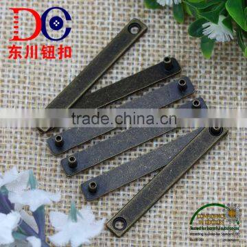 Decorative Small Metal Logo Plate for Fashion Metal Plate for Garment Tags Jeans photo-6