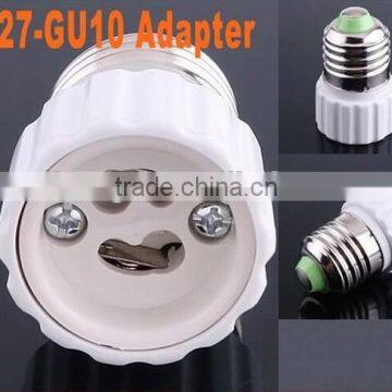 Wall Socket E27 to GU10 Bulb Lamp Holder Adapter Converter