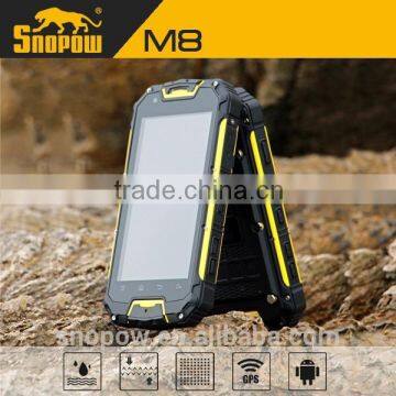 waterproof IP68 SNOPOW M8 quad core original mobile phones in guangzhou