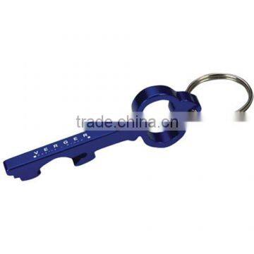 Key Shape Bottle Opener Key Ring