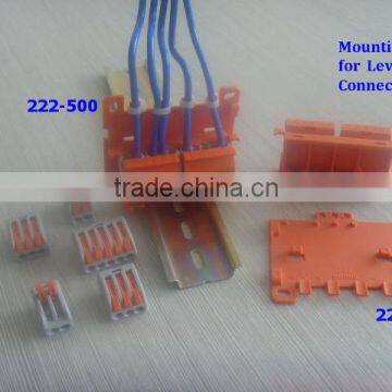 directly factory micro fit connector wago splicing wire connectors with orange levers in large stock hot sale in Europe