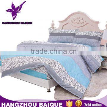 China Microfiber Wholesale Printed Fitted Sheet Sizes with Bedding Sets