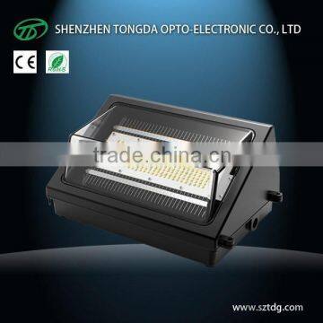 Waterproof 20w 40w 60w-150w ultra thin led wall light outdoor with Mean well driver clear or mikly Cover