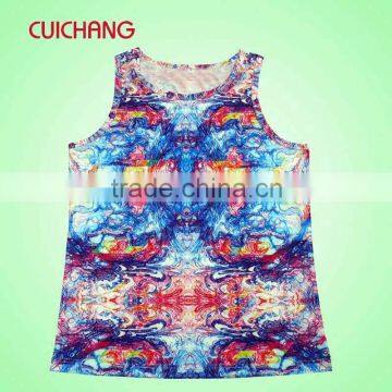 Fashion tank top&100 cotton men tank top&loose tank tops men-CC343