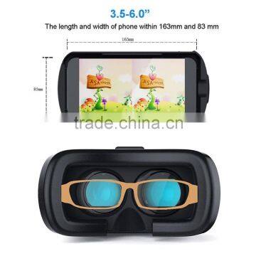 VR BOX Version 2.0 Generation Distance Adjustable 3D Glasses VR Box VR Case