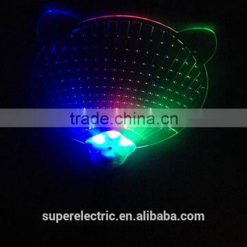 Promotional luminous fan high quality kids light up led fan