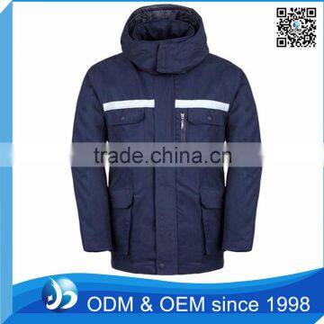 Hi vis Reflective Safety Blue Work Jacket Protective Jecket