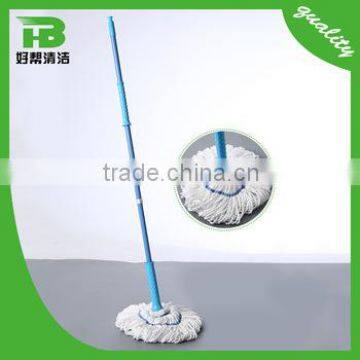 New Durable Multicolor retractable long handle mop, round mop