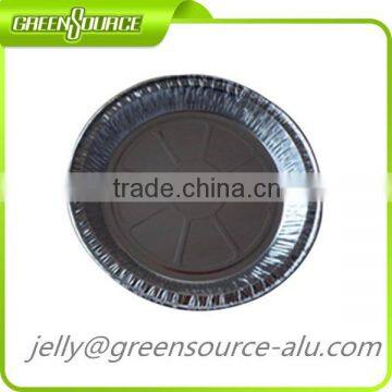 Round aluminium foil container