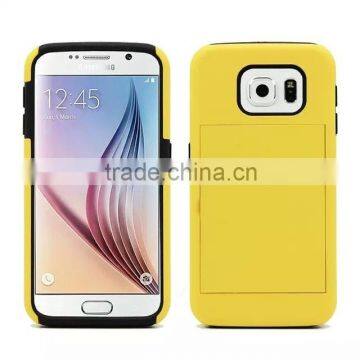 Creative Design Mobile Phone Case With Card Box For Samsung S6,Hard Armor Cover For Samsung S6 photo-6