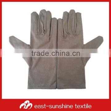 Gray Microfiber Cloth Gloves for Handing And Cleaning Jewelry