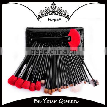 New Fashion Cool Black 26pcs Makeup Brush Professional