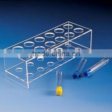 Clear Acrylic Test Tube stand and holder