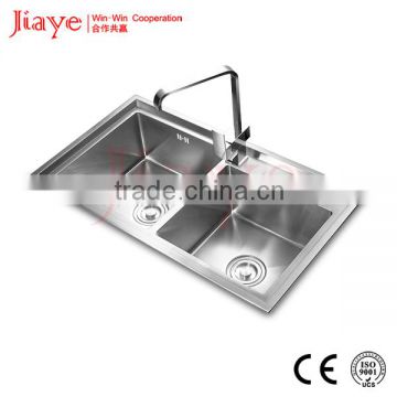 Handmade Double bowl kitchen sink,304 hand-made kitchen sink