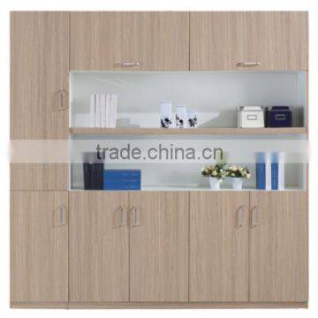 Hot cheap wooden bookshelf,classical design MDF paint office filing cabinet