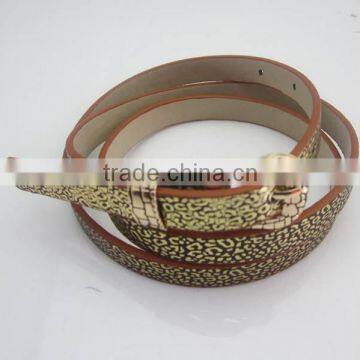 Ladies fashion leather belt