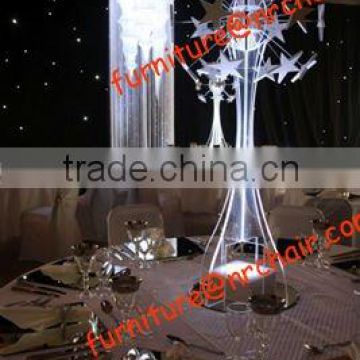 shanghai wedding acrylic LED lighted acrylic table decorative centerpiece