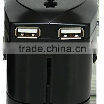 2016 AINOVO powerful World Travel Adapter with USB Charger