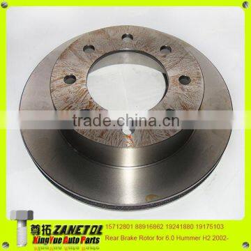 15712801 88916862 19241880 19175103 Rear Brake Rotor for 2007 Chevrolet Express 3500 Hummer H2 2008-2009