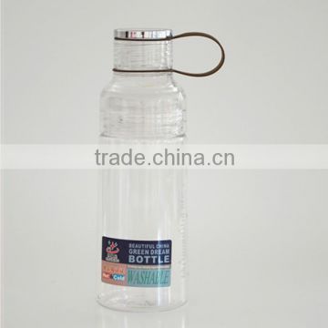 Plastic portable fashion water bottle