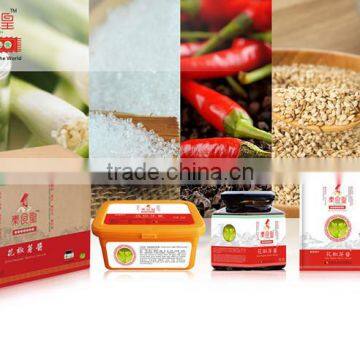 organic paste mix fresh wild pepper and Red Chilli