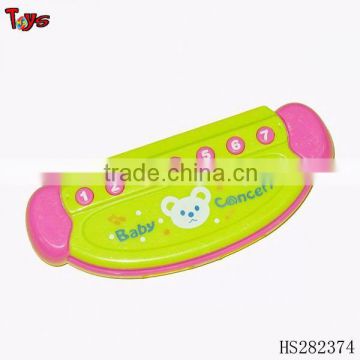 Funny cute mini kids toys plastic musical instruments