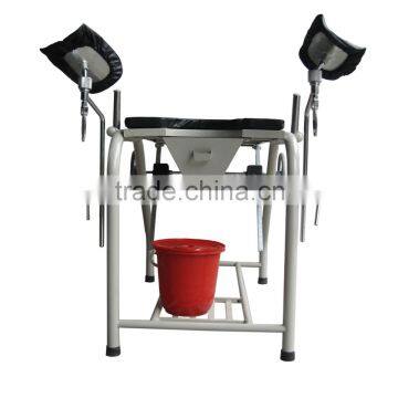 Manual Carbon Steel Hospital Female Gyn Examination Chair photo-3