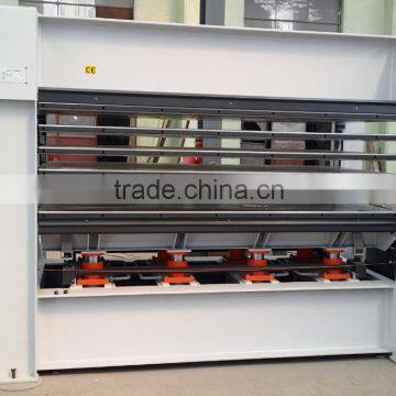 oil control hot press machine for furniture woodworking machine