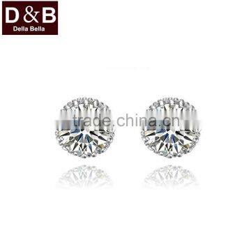 HYE43118 Hottest Fashion Simple Diamond Fancy Stud Earrings