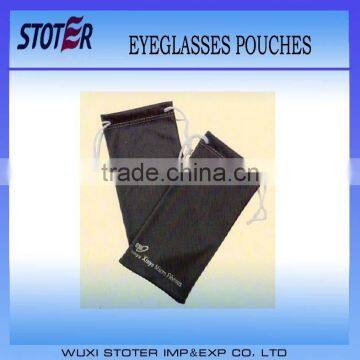 2014 wholesale microfibre pouch, microfiber glass pouch