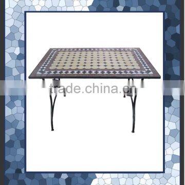 Mosaic outdoor table