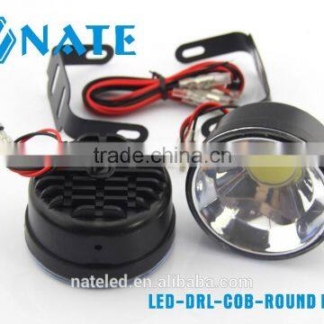 New Product Car Led Drl Cob Round Light photo-3