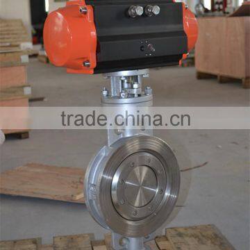 Pneumatic Stainless Steel Wafer Type Butterfly Valve Price photo-3