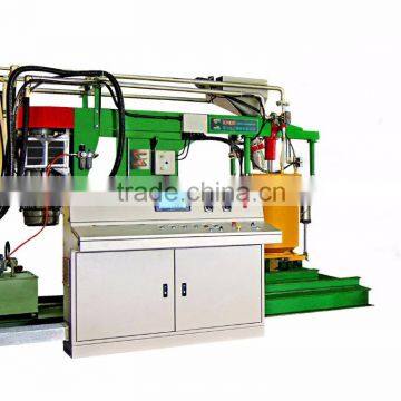 Electronic foam blocks batch mixing machine