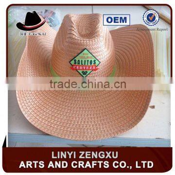 High quality raffia straw hats for men