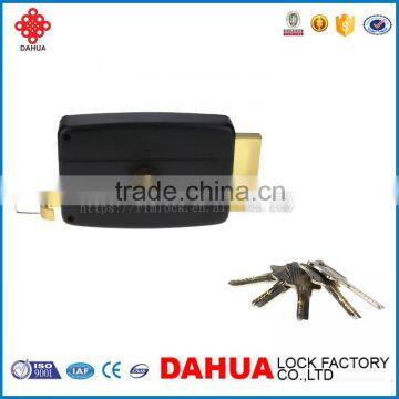 Popular in Iran Market Rim Door Lock With Computer Key 6682CR photo-2